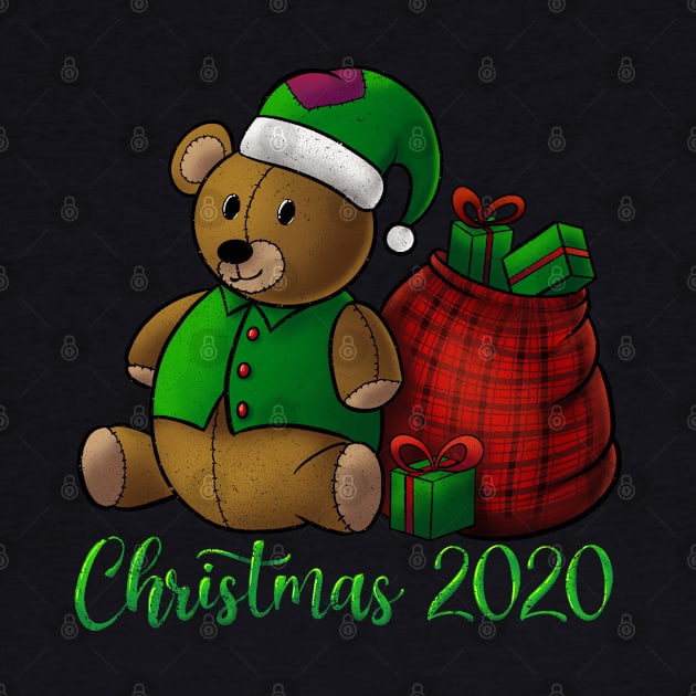 Christmas Bear With Gifts by HHT